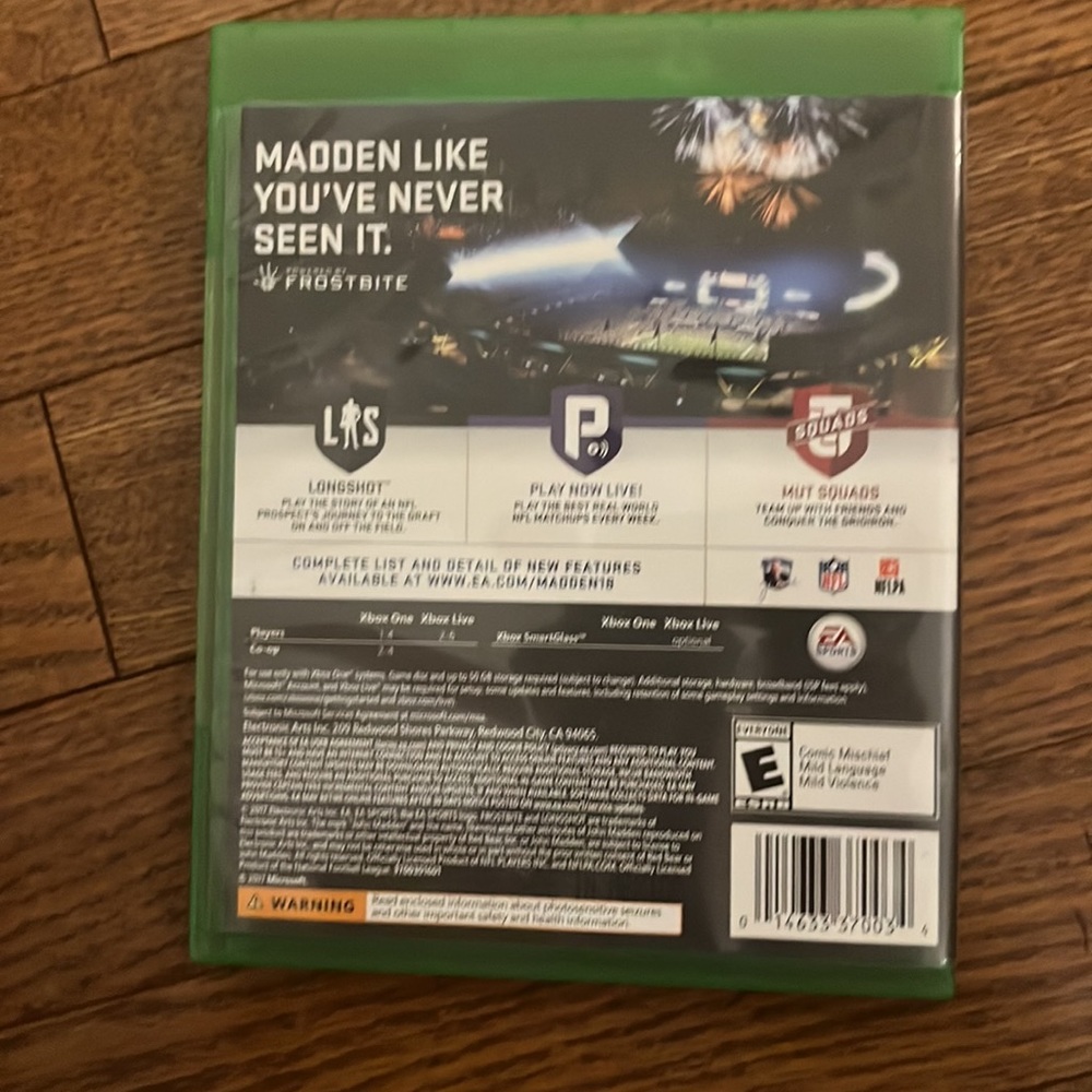NFL Madden 18. - Picture 2 of 3